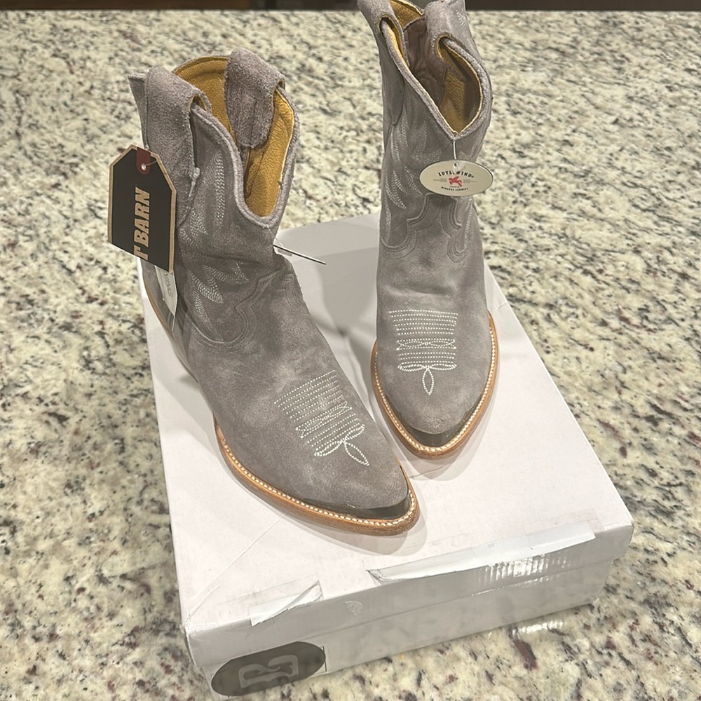 IDYLLWIND WOMEN'S WHEELS WESTERN BOOTIES - ROUND TOE